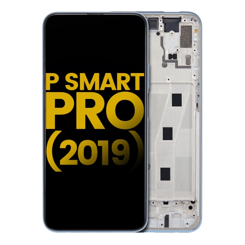 Replacement LCD Assembly With Frame Compatible For Huawei P Smart Pro (2019) (Breathing Crystal) by ESOURCE PARTS - Refurbished condition - Image 2