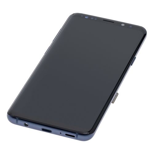 Replacement OLED Assembly With Frame Compatible For Samsung Galaxy S9 Plus (Coral Blue) by ESOURCE PARTS - Refurbished condition - Image 2