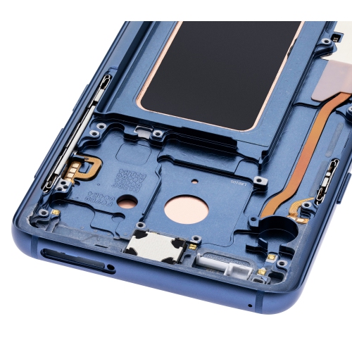 Replacement OLED Assembly With Frame Compatible For Samsung Galaxy S9 Plus (Coral Blue) by ESOURCE PARTS - Refurbished condition - Image 7