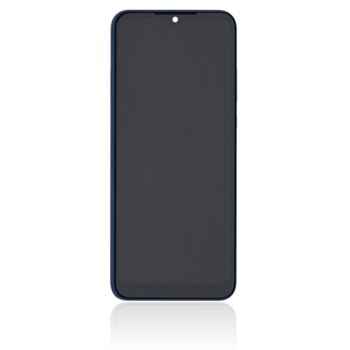 Replacement LCD Assembly With Frame Compatible For Motorola Moto G Play (XT2093 / 2021) (Misty Blue) by ESOURCE PARTS - Refurbished condition - Image 3
