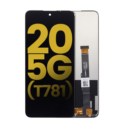 Replacement LCD Assembly Without Frame Compatible For TCL 20 5G (T781) (All Colors) by ESOURCE PARTS - Refurbished condition - Image 2