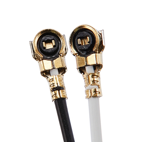 ESOURCE PARTS  Replacement Antenna Connecting Cable Compatible for Motorola One 5G Ace (Xt2113-1/2 / 2021) (White:12.4Cm, Black:12.3Cm)