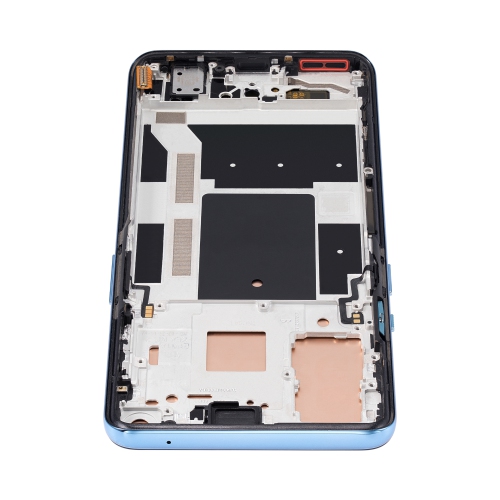 Replacement OLED Assembly With Frame Compatible For OnePlus 9 (International Version) (Arctic Sky) by ESOURCE PARTS - Refurbished condition - Image 4