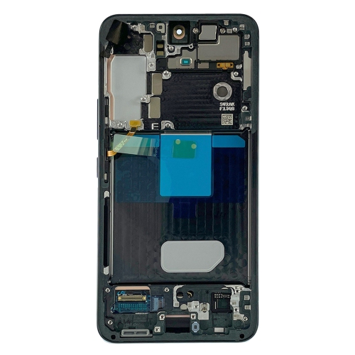OLED Display Touch Screen Digitizer Assembly With Frame For Samsung Galaxy S22 5G - Black (Premium Quality)