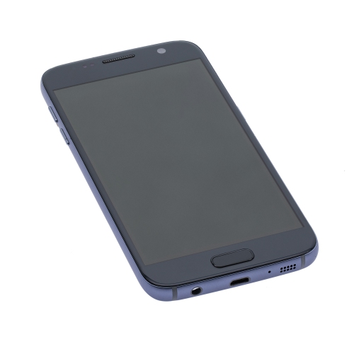 Replacement OLED Assembly With Frame Compatible For Samsung Galaxy S7 (All US Models) (Black Onyx) by ESOURCE PARTS - Refurbished condition - Image 5