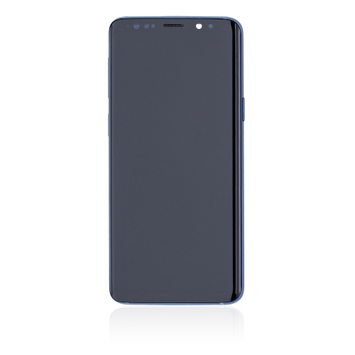 Replacement OLED Assembly With Frame Compatible For Samsung Galaxy S9 (Coral Blue) by ESOURCE PARTS - Refurbished condition - Image 4