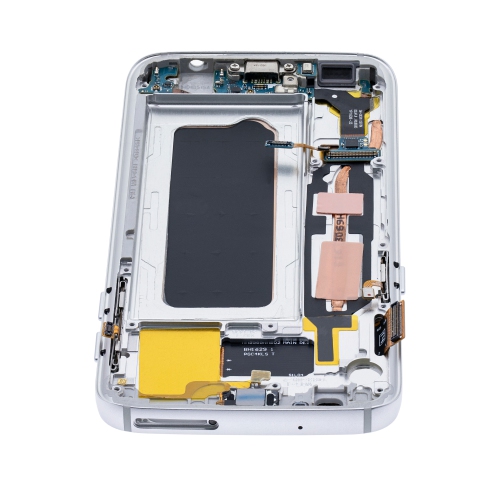 Replacement OLED Assembly With Frame Compatible For Samsung Galaxy S7 (All US Models) (Silver Titanium) by ESOURCE PARTS - Refurbished condition - Image 8