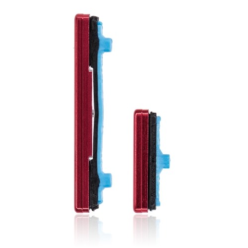 Replacement Hard Buttons Compatible For Samsung Galaxy Note 10 (Aura Red)