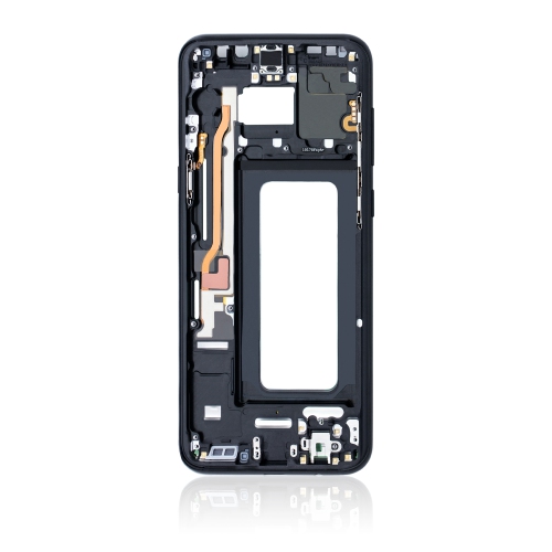 Replacement Mid-Frame Housing Compatible For Samsung Galaxy S8 Plus (Midnight Black)