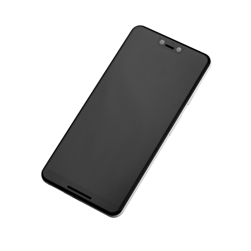 Replacement OLED Assembly With Frame Compatible For Google Pixel 3 XL (White) by ESOURCE PARTS - Refurbished condition - Image 2