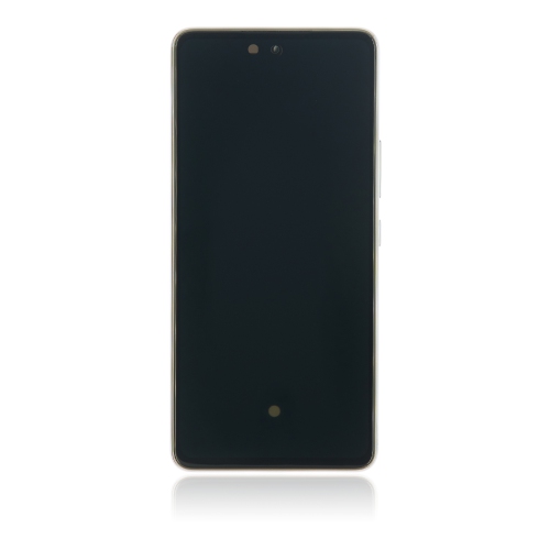 Replacement OLED Assembly With Frame Compatible For Samsung Galaxy A53 / A53 5G (A535 / A536 / 2022) (White) by ESOURCE PARTS - Refurbished condition - Image 3