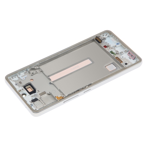 Replacement OLED Assembly With Frame Compatible For Samsung Galaxy A53 / A53 5G (A535 / A536 / 2022) (White) by ESOURCE PARTS - Refurbished condition - Image 7
