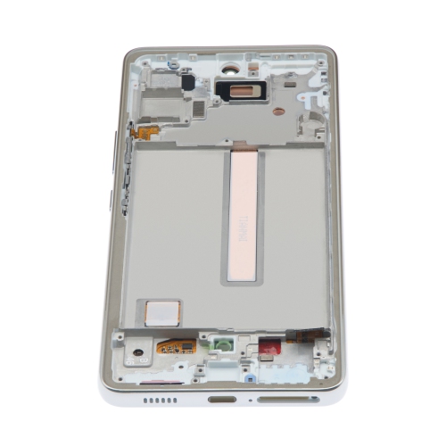 Replacement OLED Assembly With Frame Compatible For Samsung Galaxy A53 / A53 5G (A535 / A536 / 2022) (White) by ESOURCE PARTS - Refurbished condition - Image 10
