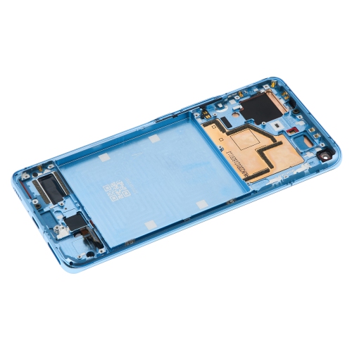 Replacement OLED Assembly With Frame Compatible For Xiaomi Mi 11 (Horizon Blue) by ESOURCE PARTS - Refurbished condition - Image 4