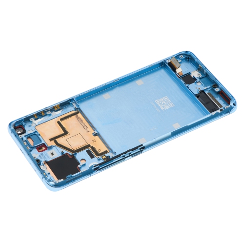 Replacement OLED Assembly With Frame Compatible For Xiaomi Mi 11 (Horizon Blue) by ESOURCE PARTS - Refurbished condition - Image 5