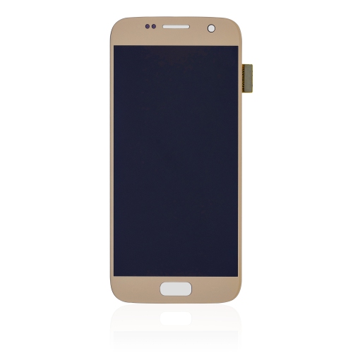 Replacement OLED Assembly Without Frame Compatible For Samsung Galaxy S7 (Gold Platinum) by ESOURCE PARTS - Refurbished condition - Image 4