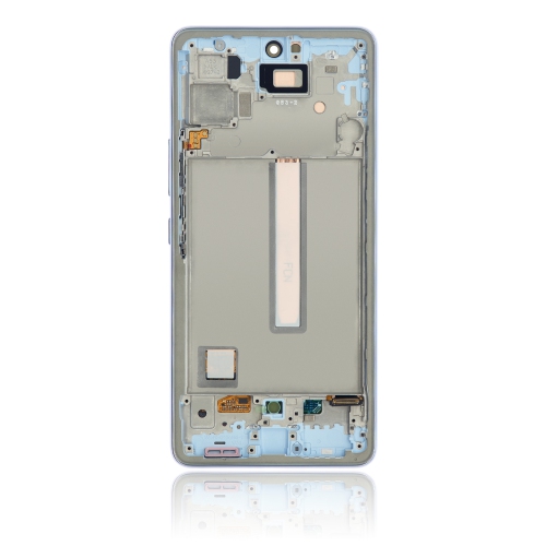 Replacement OLED Assembly With Frame Compatible For Samsung Galaxy A53 / A53 5G (A535 / A536 / 2022) (Blue) by ESOURCE PARTS - Refurbished condition - Image 4