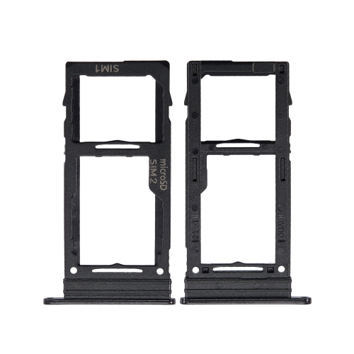 Replacement Single Sim Card Tray Compatible For Samsung Galaxy A51 5G (Prism Cube Black)