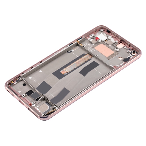 Refurbished - Replacement OLED Assembly With Frame Compatible For Xiaomi Mi 11 Lite (Peach Pink)