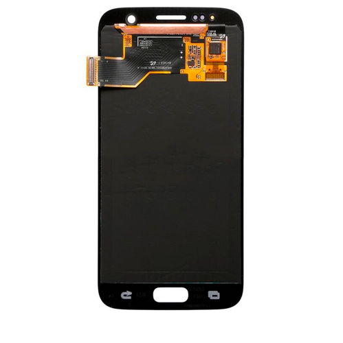 Replacement OLED Assembly Without Frame Compatible For Samsung Galaxy S7 (White Pearl) by ESOURCE PARTS - Refurbished condition - Image 2