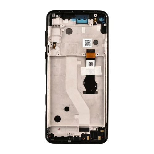 Refurbished - LCD Assembly With Frame Compatible For Motorola Moto G Power (XT2041-4 / XT2041-6 / XT2041-7 / XT2041DL / 2020) (Smoke Black)