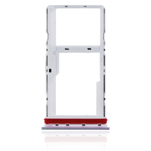 Replacement Dual Sim Card Tray Compatible For Motorola Moto G10 (Iridescent Pearl)