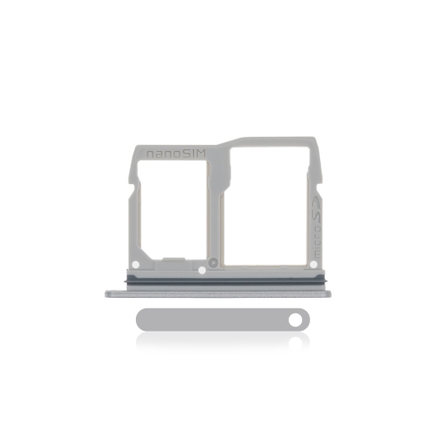ESOURCE PARTS  Replacement Sim Card Tray Compatible for Lg Stylo 5 (Silvery White)