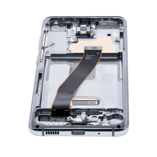 Replacement OLED Assembly With Frame Compatible For Samsung Galaxy S20 5G (Verizon 5G UW Frame Only) (Cloud White) by ESOURCE PARTS - Refurbished condition - Image 9