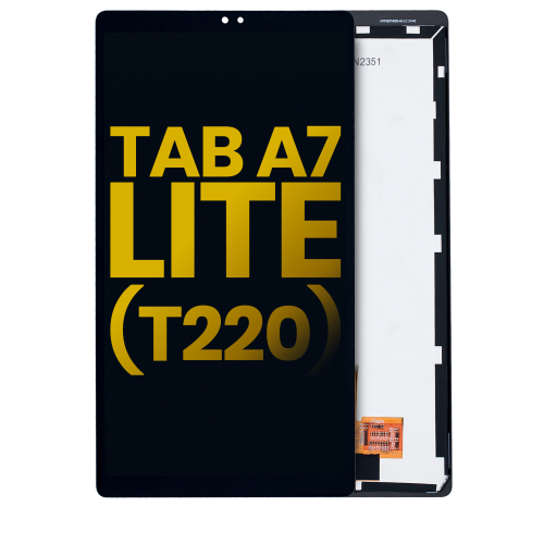 Refurbished - Replacement LCD Assembly Without Frame Compatible For Samsung Galaxy Tab A7 Lite 8.7" (2021) (T220) (WiFi Version) (Black)