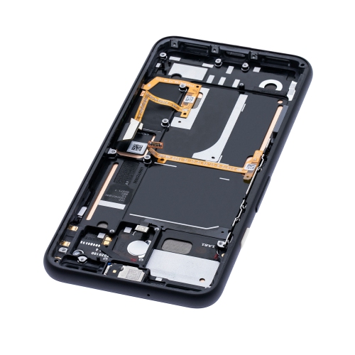 Replacement OLED Assembly With Frame Compatible For Google Pixel 4 (White Power Button) by ESOURCE PARTS - Refurbished condition - Image 5