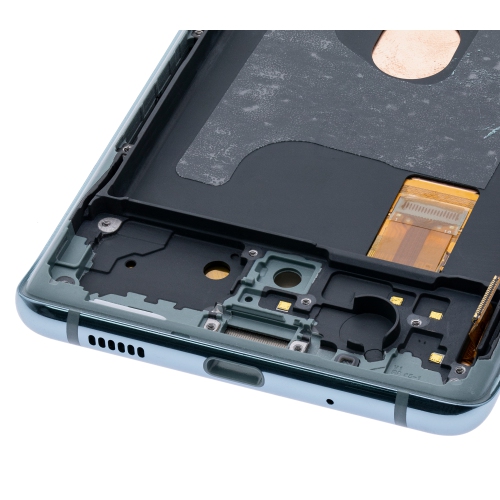 Replacement OLED Assembly With Frame Compatible For Samsung Galaxy S20 FE 4G / 5G (Cloud Mint)