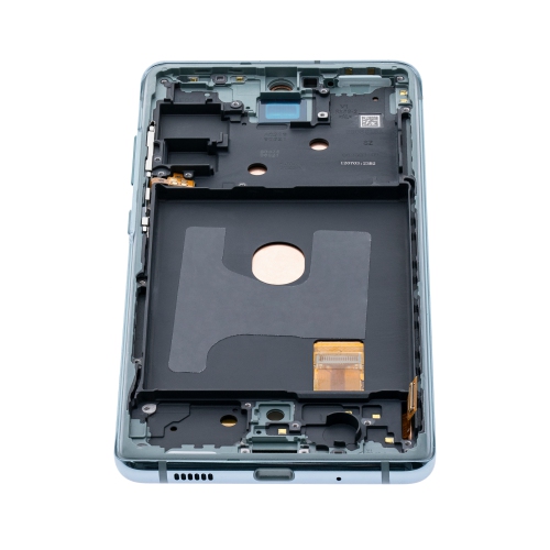 Replacement OLED Assembly With Frame Compatible For Samsung Galaxy S20 FE 4G / 5G (Cloud Mint)
