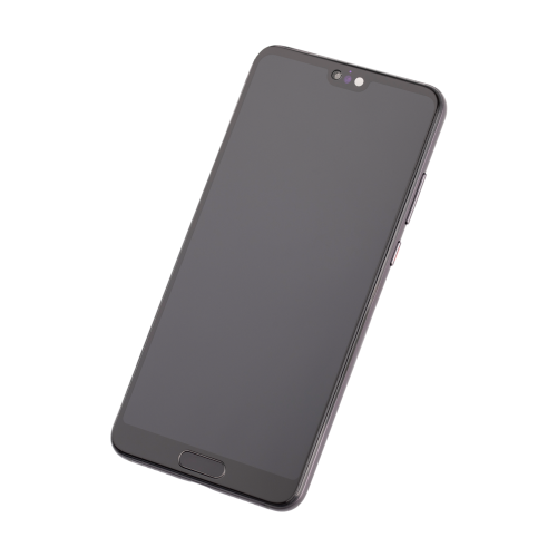 Replacement LCD Assembly With Frame Compatible For Huawei P20 (Black) by ESOURCE PARTS - Refurbished condition - Image 2