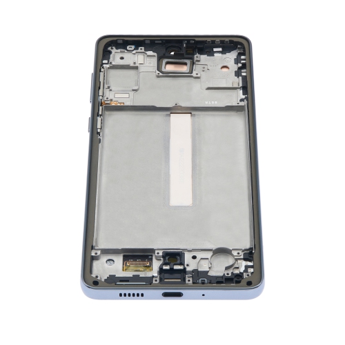 Refurbished - Replacement OLED Assembly With Frame Compatible For Samsung Galaxy A73 (A735 / 2022) (Gray)