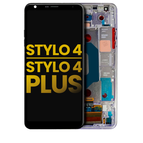 Replacement LCD Assembly With Frame Compatible For LG Stylo 4 / Stylo 4 Plus (Lavender Violet) by ESOURCE PARTS - Refurbished condition - Image 3