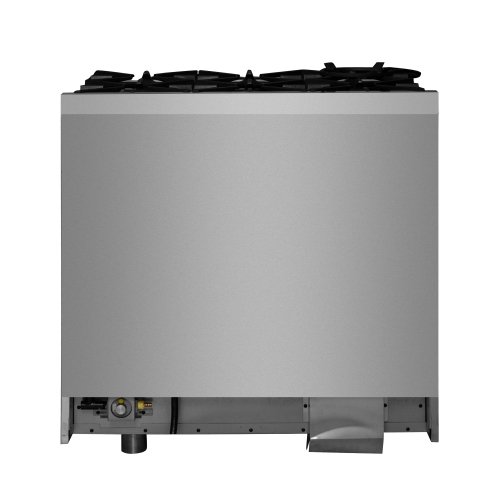 Forno Professional 36-Inch Freestanding Dual Fuel Electric 240V Oven Range