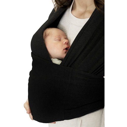 bbluv Chimparoo Snüg Reversible Baby Wrap Carrier - Size 2 - Black