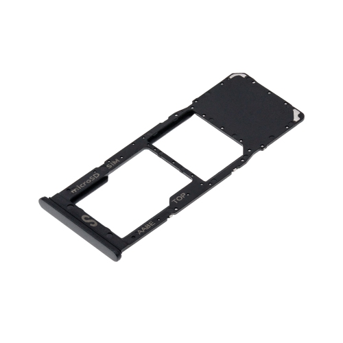 Replacement Single Sim Card Tray Compatible For Samsung Galaxy A12 (Black)