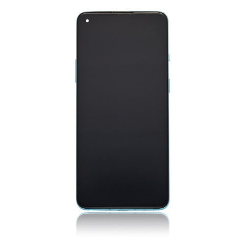 Replacement OLED Assembly With Frame Compatible For OnePlus 8T (Aquamarine Green) by ESOURCE PARTS - Refurbished condition - Image 4