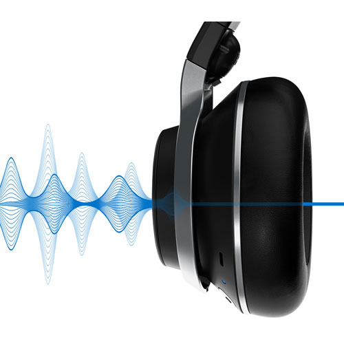 Casque de jeu sans fil Stealth Pro RF de Turtle Beach pour PlayStation - Noir