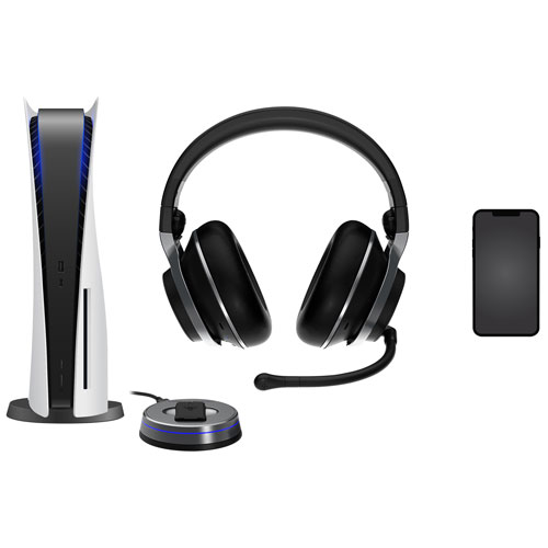 Casque de jeu sans fil Stealth Pro RF de Turtle Beach pour PlayStation - Noir