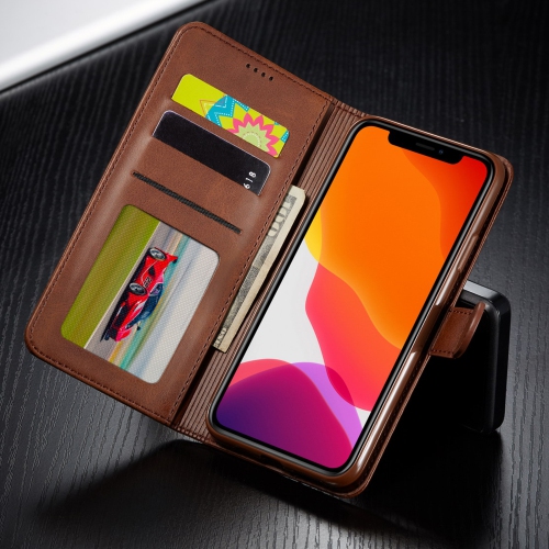 ( KeeGuard ) Gray iPhone 14 Pro Max Wallet case cover Flip Leather Credit Card Stand Folio Case