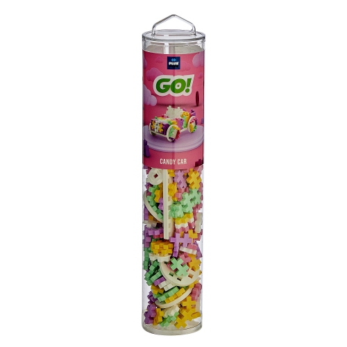 PLUS PLUS  Tube Go - Color Cars Candy - 200 PCs (Mult)