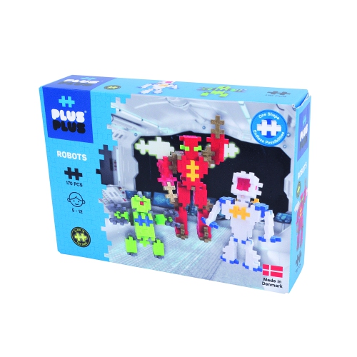 PLUS PLUS  Basic - Robots - 170 PCs (Mult)