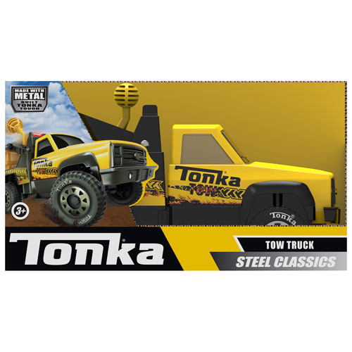Tonka Steel Classics Tow Truck - Yellow
