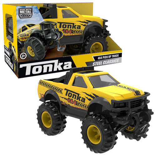 Tonka Steel Classics 4 x 4 Pickup - Yellow