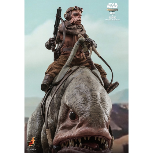 Hot Toys Kuiil & Blurgg Star Wars: The Mandalorian 1/6 Scale Television Masterpiece Figure Set