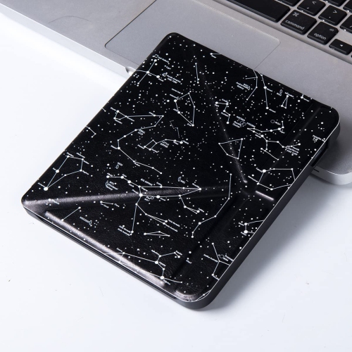 B Kobo Libra 2 Case - Premium PU Leather Origami Stand Protective Cover with Auto Wake/Sleep (Constellation)