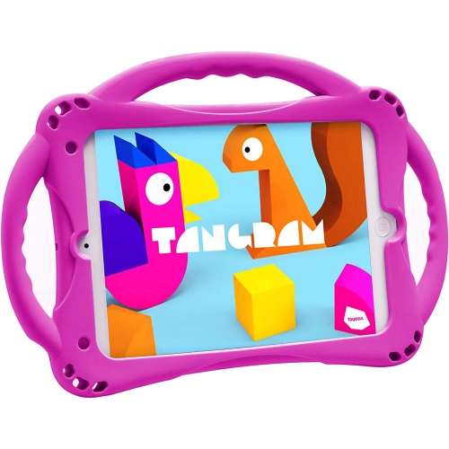 iPad Mini Case, iPad Mini 2 Case, T Kids Case for iPad Mini 5 4 3 2 1, Silicone Childproof Cover for 7.9 inch iPad Mini, Built-in Handle Stand, Comes