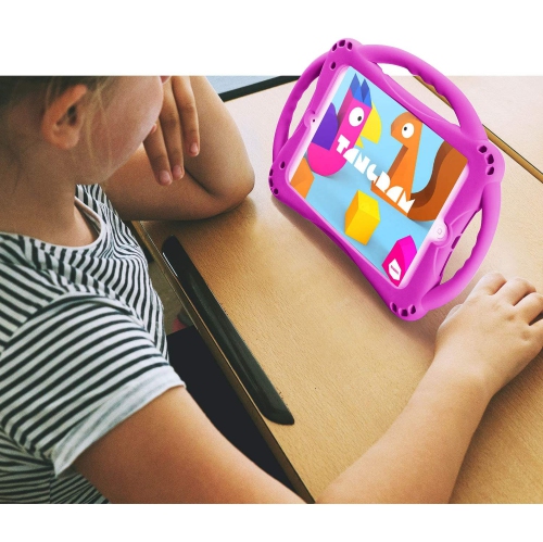 iPad Mini Case, iPad Mini 2 Case, T Kids Case for iPad Mini 5 4 3 2 1, Silicone Childproof Cover for 7.9 inch iPad Mini, Built-in Handle Stand, Comes